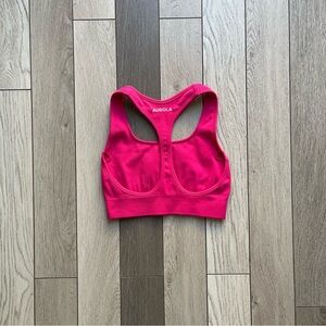 AUROLA Pink Sports Bra